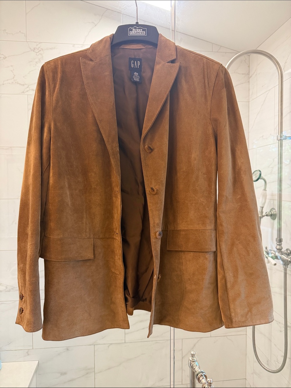 GAP Tan Suede Blazer medium
